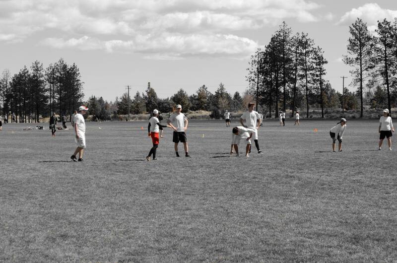 Brian playing club ultimate frisbee